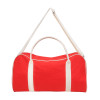 Logan Canvas Duffle Bags Red
